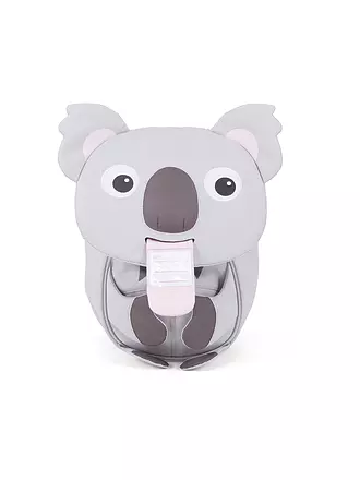 AFFENZAHN | Kinder Rucksack Kleine Freunde - Maja Marienkäfer | grau